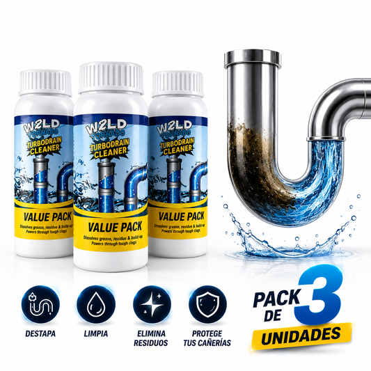 Turbodrain Wild Tornado Cleaner – Pack x3 Unidades